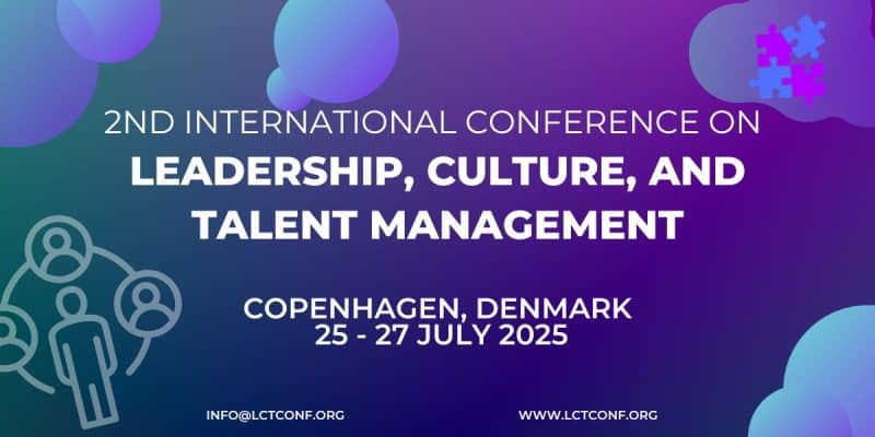 2nd International Conference on Leadership, Culture, and Talent Management (LCTCONF)