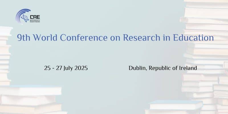 9th World Conference on Research in Education